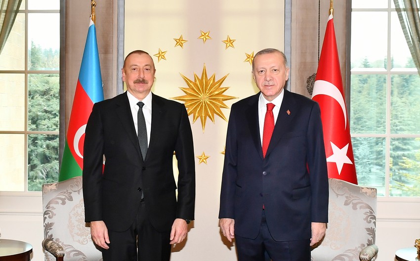 Meeting between Azerbaijani and Turkish Presidents gets underway in Ankara