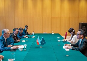COP29 President meets with Japan's Vice-Minister of Environment