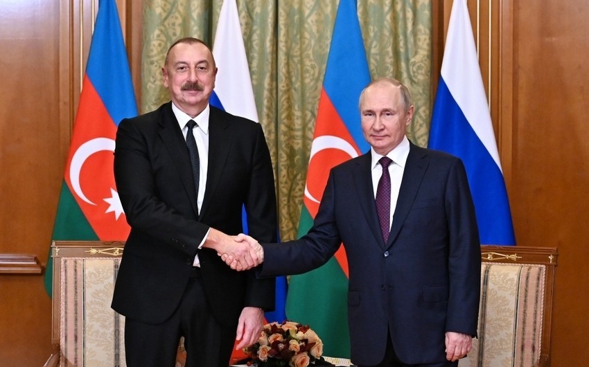 Russian President to hold talks with Azerbaijani President