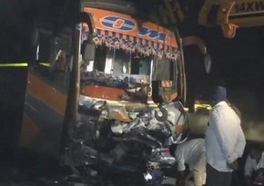 Nine dead after SUV rams into bus in India