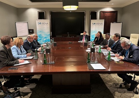 Министр энергетики Азербайджана встретился с гендиректором IRENA
