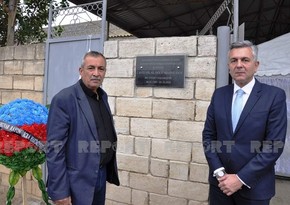 В Билясуваре состоялось открытие мемориального комплекса Герою Отечественной войны
