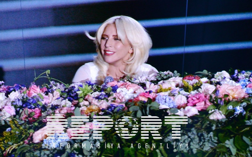 Леди Гага выступила на церемонии открытия I Европейских игр в Баку