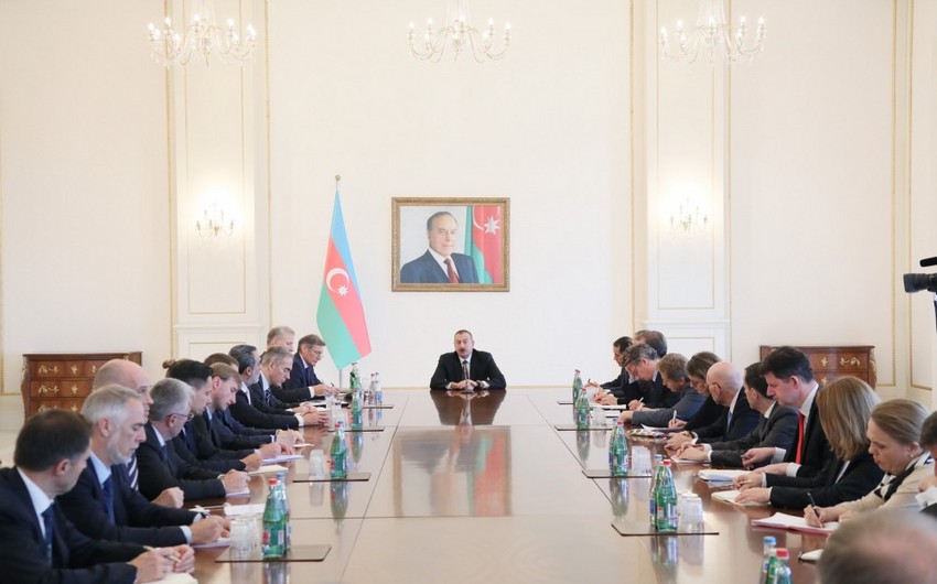 President Ilham Aliyev receives delegation of Council of European Union - UPDATED