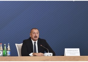 Ilham Aliyev: We provided financial and humanitarian support to more than 30 countries