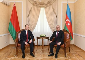 Azərbaycan və Belarus hökumət başçıları arasında görüş keçirilib