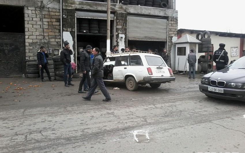 Lənkəranda baş verən avtomobil qəzasında 78 yaşlı sürücü xəsarət alıb - FOTO