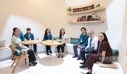 Vice-President of Heydar Aliyev Foundation Leyla Aliyeva and Assistant to the President Anar Alakbarov visit Azerbaijan pavilion at COP29 venue