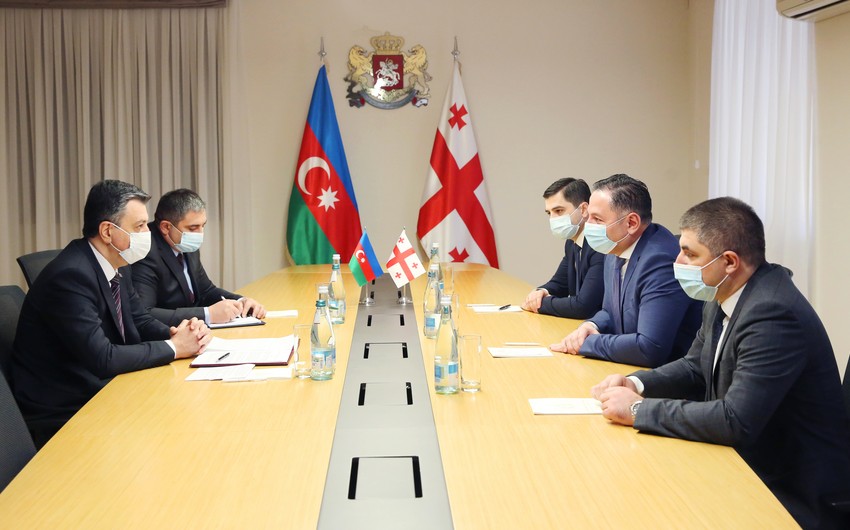  Azerbaijani Ambassador meets with Georgian Interior Minister
