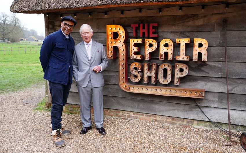 King Charles gets 2 items lovingly restored in Repair Shop TV program