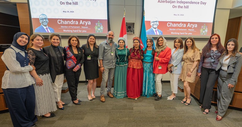 May 28 - Independence Day of Azerbaijan celebrated in Canadian Parliament
