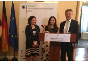 French, German embassies present annual prize for supporting gender equality in Azerbaijan