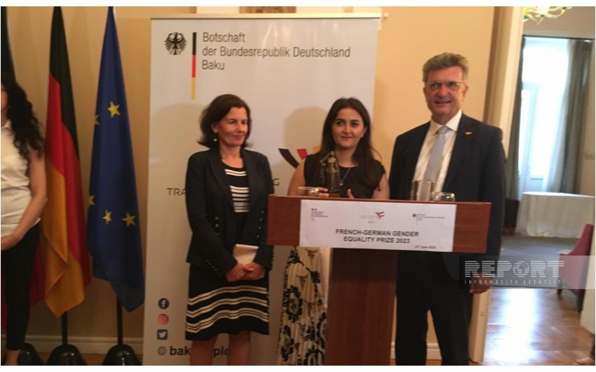 French, German embassies present annual prize for supporting gender equality in Azerbaijan