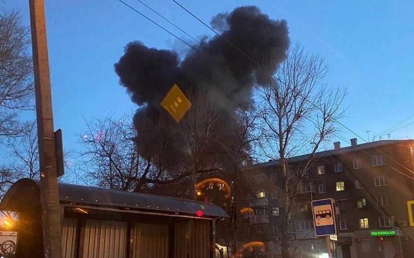 Russian military plane crashes into residential building in Irkutsk