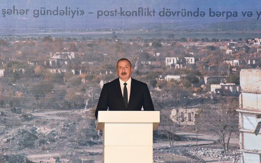 Ильхам Алиев: Карабахский регион станет движущей силой экономики Азербайджана 