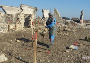 Liberated Jojug Marjanli village clearing of mines - PHOTO REPORT