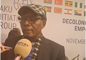 Nigerian journalist : Pressing topics are discussed in Baku