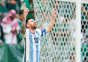 Lionel Messi cari ildə beynəlxalq matçlarda ən çox qol vuran oyunçu olub