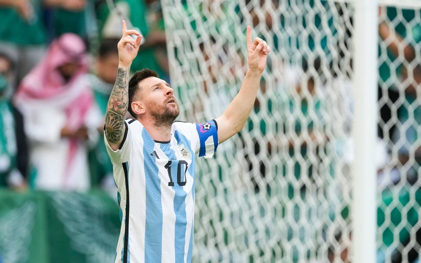 Lionel Messi cari ildə beynəlxalq matçlarda ən çox qol vuran oyunçu olub