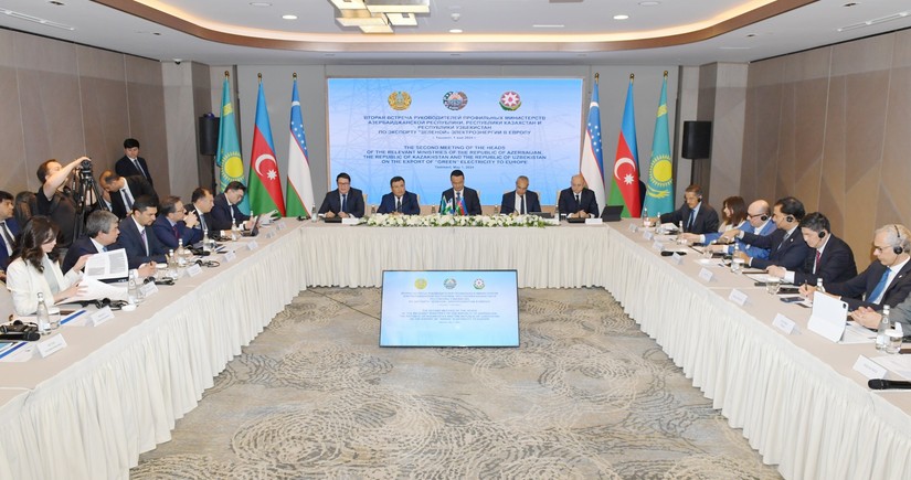 В Ташкенте обсудили перспективы экспорта электроэнергии из стран ЦА через Азербайджан