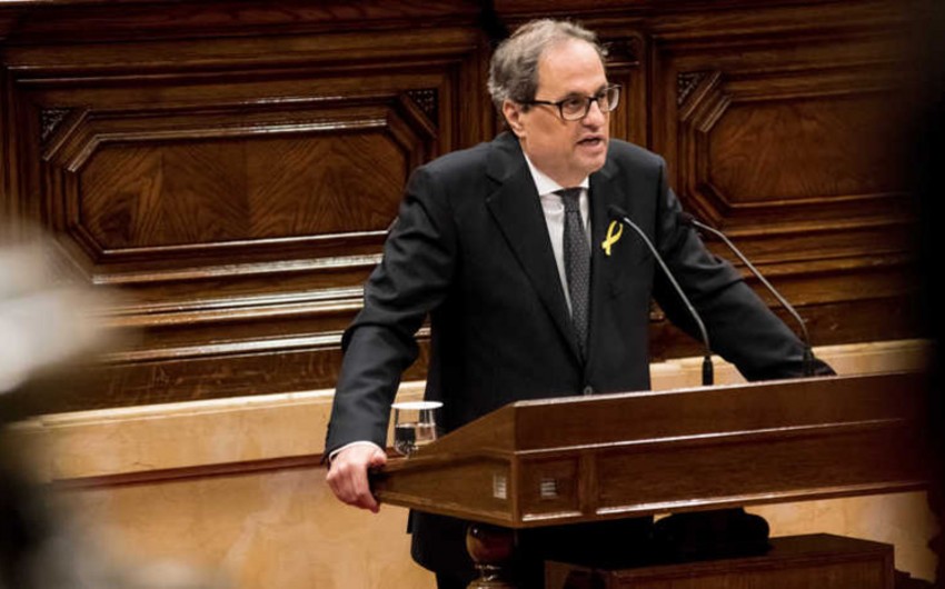 Новый глава Каталонии вступил в должность