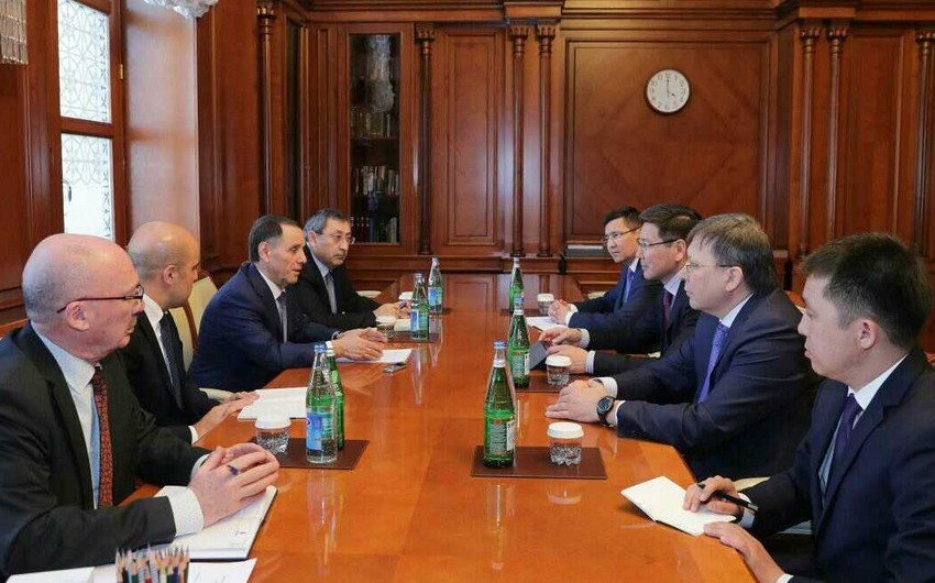 Состоялся рабочий визит министра цифрового развития Казахстана в Азербайджан