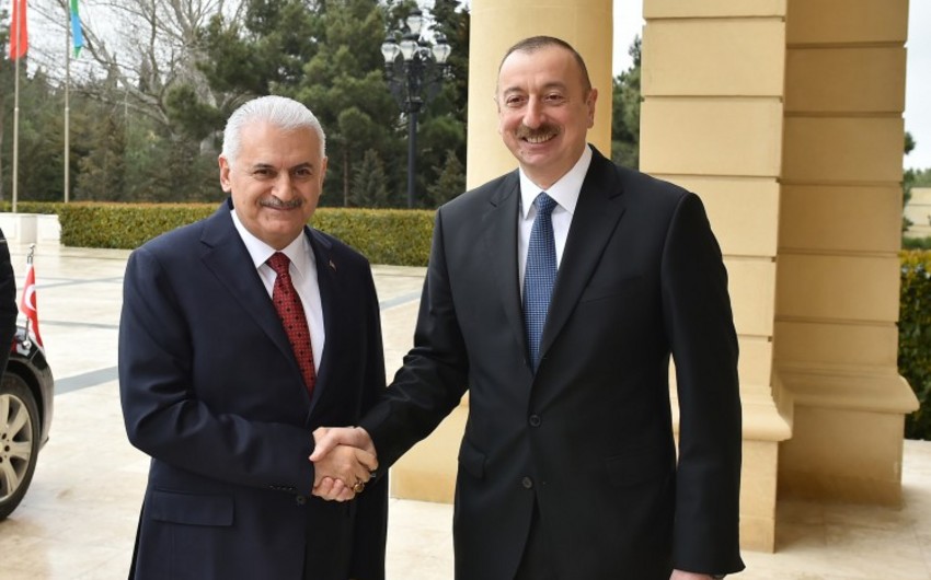 Azərbaycan Prezidenti Türkiyənin Baş naziri ilə görüşüb - YENİLƏNİB-2