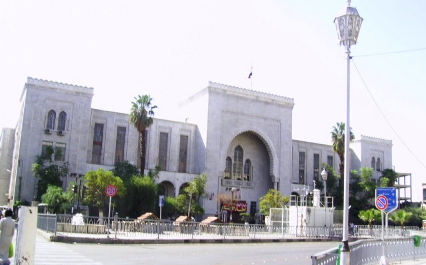 Мощный взрыв прогремел в здании Дворца правосудия в Дамаске, 25 человек погибли