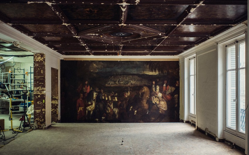 В парижском бутике во время ремонта нашли картину XVII века