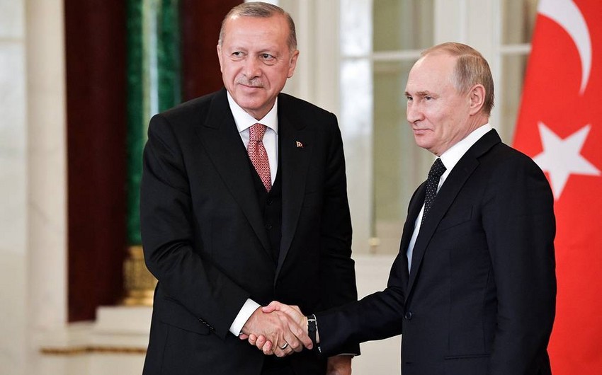Президенты Турции и России в ходе телефонных переговоров обсудили ситуацию в Сирии