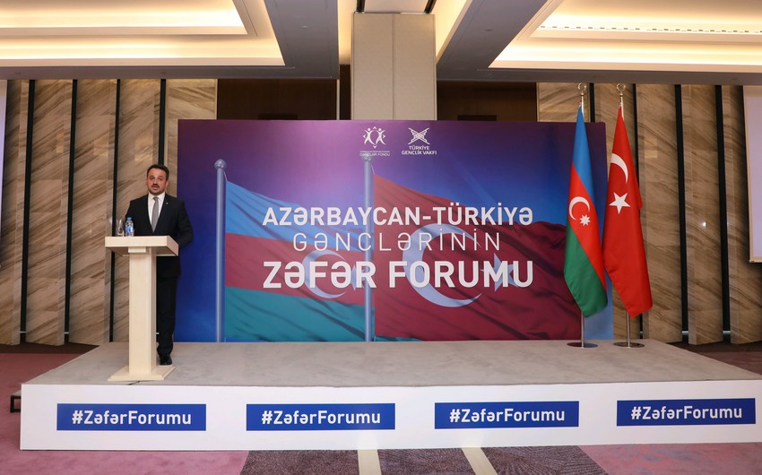 Azərbaycan və Türkiyə gənclərinin Zəfər Forumu keçirilib