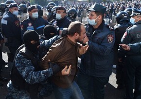 Полиция Армении задержала 277 участников акции протеста