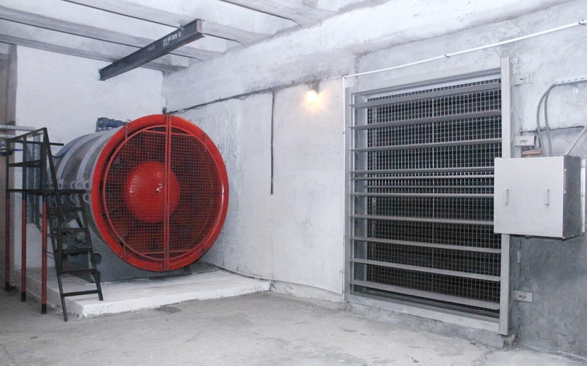 В бакинском метро установят шесть новых мощных вентиляторов