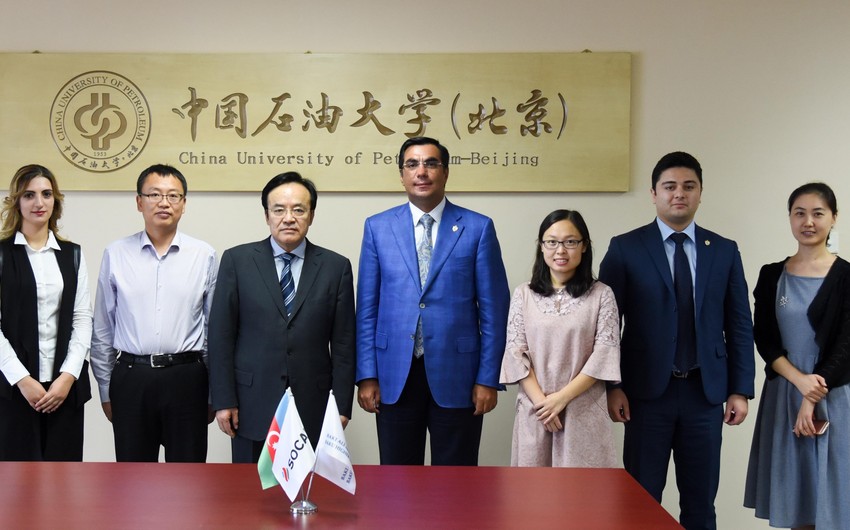 Бакинская Высшая школа нефти и Китайский нефтяной университет в Пекине заключили соглашение о сотрудничестве