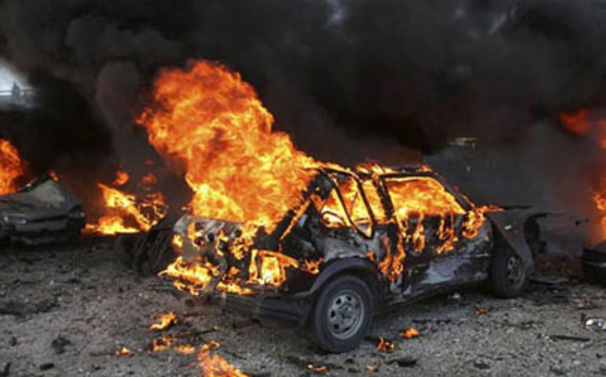 На пограничном терминале между Ираком и Иорданией взорвались три заминированных автомобиля