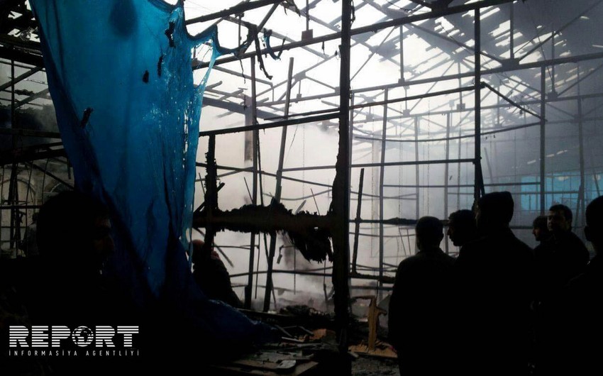 Пожар на центральном рынке Гусара потушен - ОБНОВЛЕНО