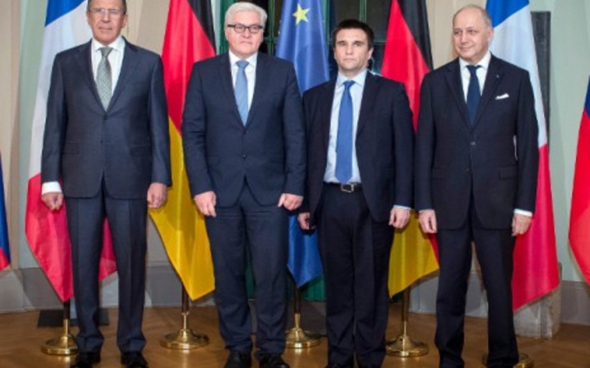Meeting of Normandy Four foreign ministers kicks off in Paris