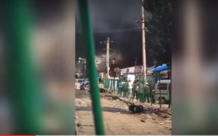 Çində qaz partlayışı nəticəsində 5 nəfər ölüb - VİDEO