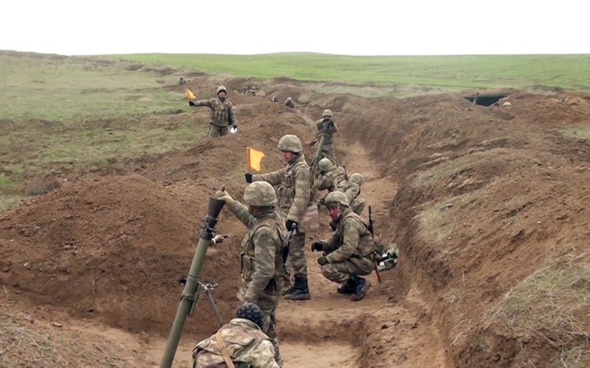 Live-fire training exercises of mortar batteries continue 