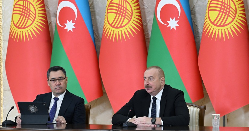 President Ilham Aliyev: Trade turnover between Azerbaijan and Kyrgyzstan is showing a tendency to increase