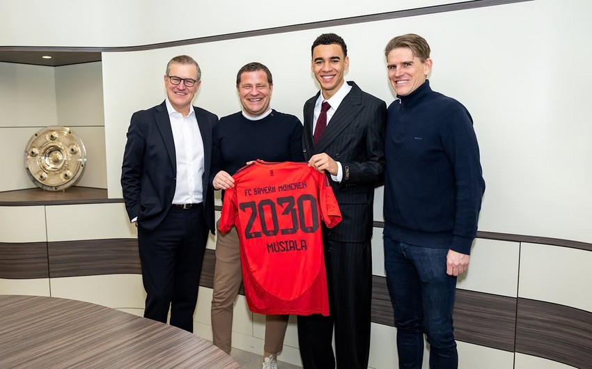 Bavariya futbolçusu ilə müqavilə müddətini uzadıb