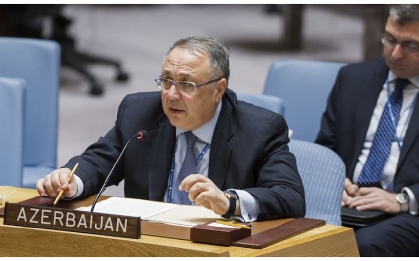 Azerbaijan informs UN Security Council on Armenia's destructive actions