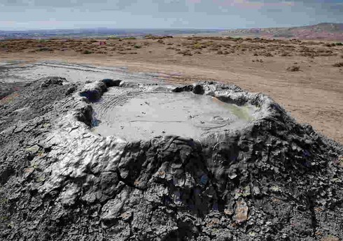 В Шамахы произошло извержение грязевого вулкана Гушчу – ЭКСКЛЮЗИВ