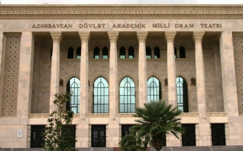 Meeting held in  Azerbaijani Academic National Drama Theatre