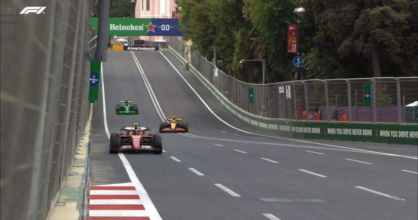 2024 F1 Azerbaijan Grand Prix: Free Practice 1 starts