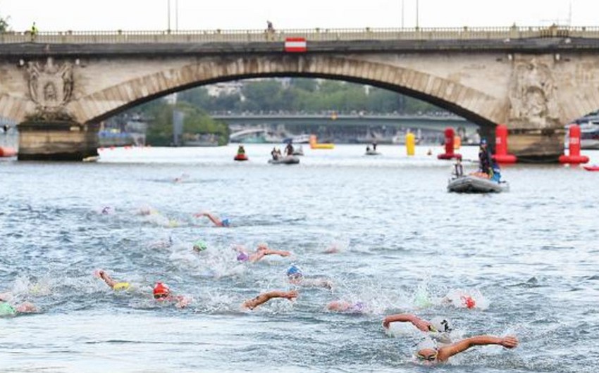 Paris Olimpiadasında açıq suda üzgüçülük məşqləri ləğv edilib