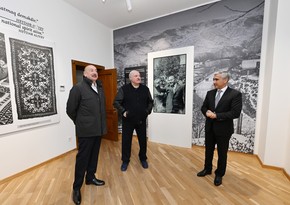 Presidents of Azerbaijan and Belarus view 'Heydar Aliyev and Garabagh' exhibition in Shusha
