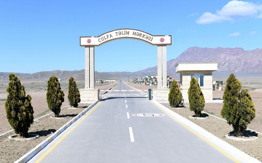 Полевой учебный центр Азербайджанской армии сдан в пользование в Нахчыване