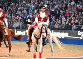 Karabakh horses successfully perform at Olympia International Horse Show in London - VIDEO