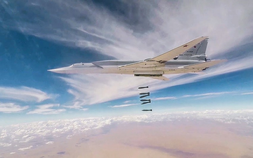 Rusiya bombardmançıları İŞİD-in Suriyadakı obyektlərinə zərbələr endiriblər